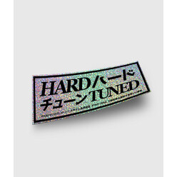 Sticker HardTuned Classic JDM Pailleté