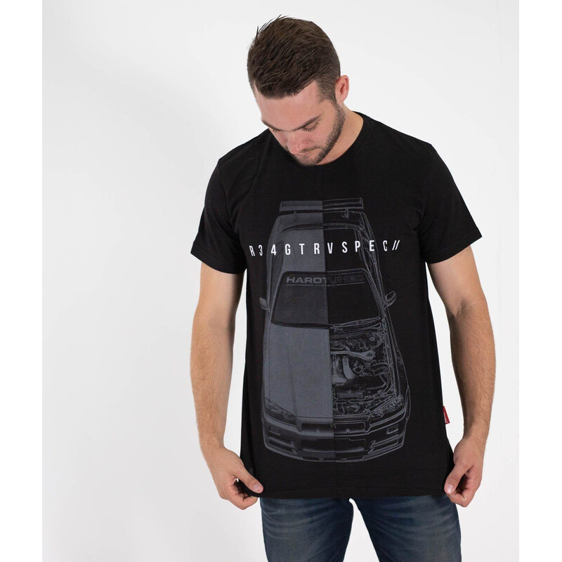 T-Shirt HardTuned Nissan Skyline R34 Split - Taille S