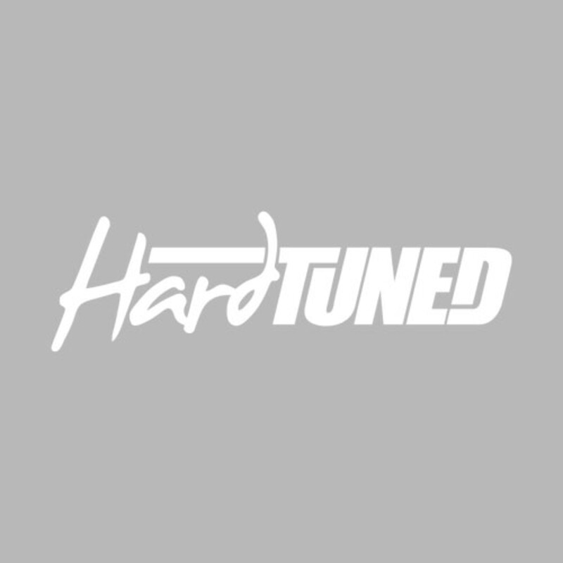 Sticker\u0020Hardtuned\u0020Classic\u0020Blanc