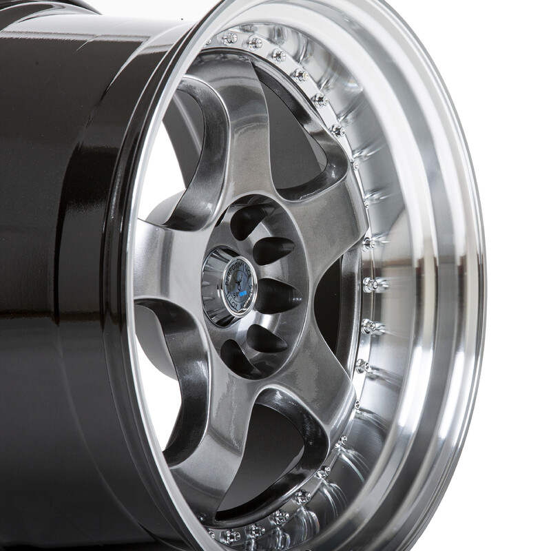 59°North D-002 18x10.5" 5x100/108 ET15, Hyper Black