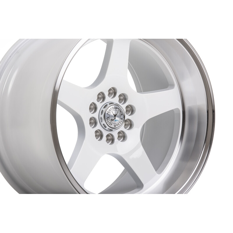 59°North D-004 18x11" 5x114.3/120 ET15, Blanc
