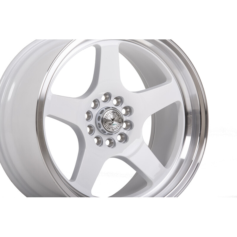 59°North D-004 18x9.5" 5x114.3/120 ET20, Blanc