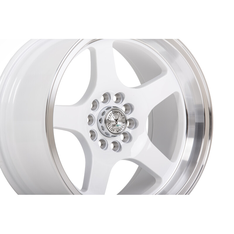 59°North D-004 17x8.5" 5x114.3/120 ET10, Blanc