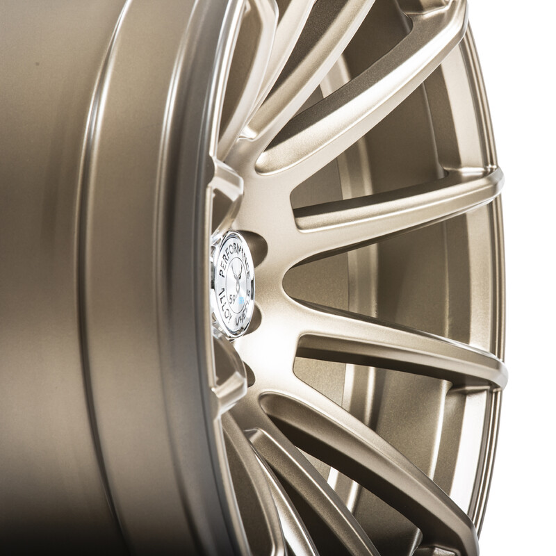 59°North D-005 17x9.5" 5x114.3/120 ET15, Bronze