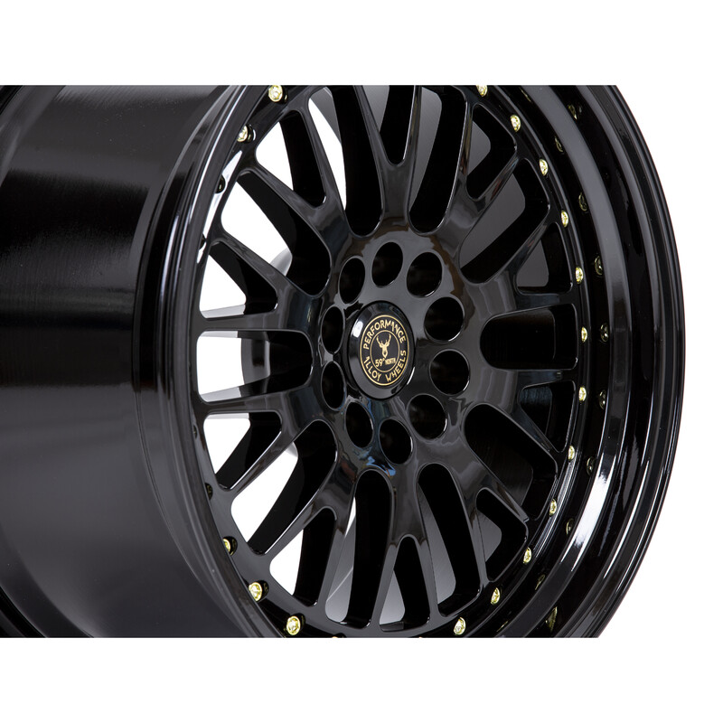 59°North D-003 18x9.5" 5x114.3/120 ET20, Noir / Brillant