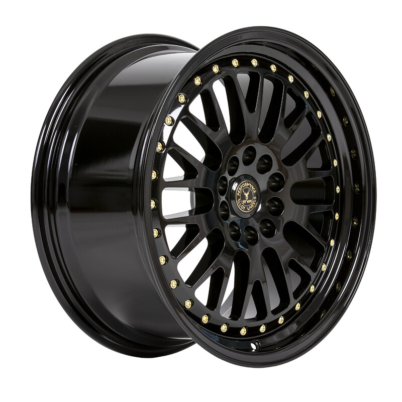 59°North D-003 18x8.5" 5x114.3/120 ET35, Noir / Brillant