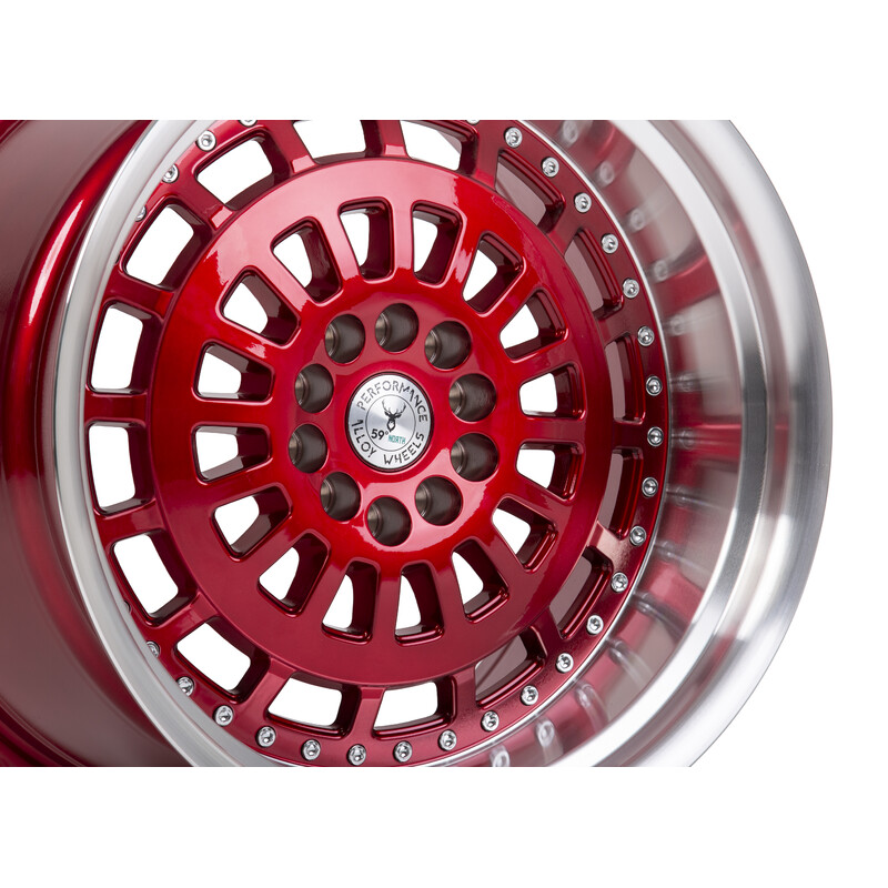 59°North D-007 19x11" 5x114.3/120 ET20, Rouge