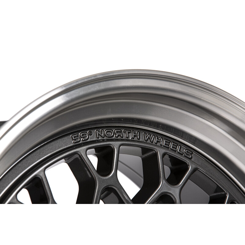 59°North D-008 18x8.5" 5x114.3/120 ET35, Anthracite