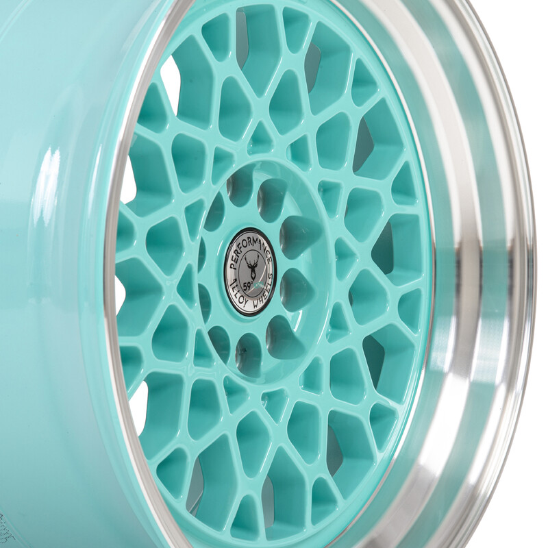 59°North D-008 18x8.5" 5x114.3/120 ET35, Turquoise