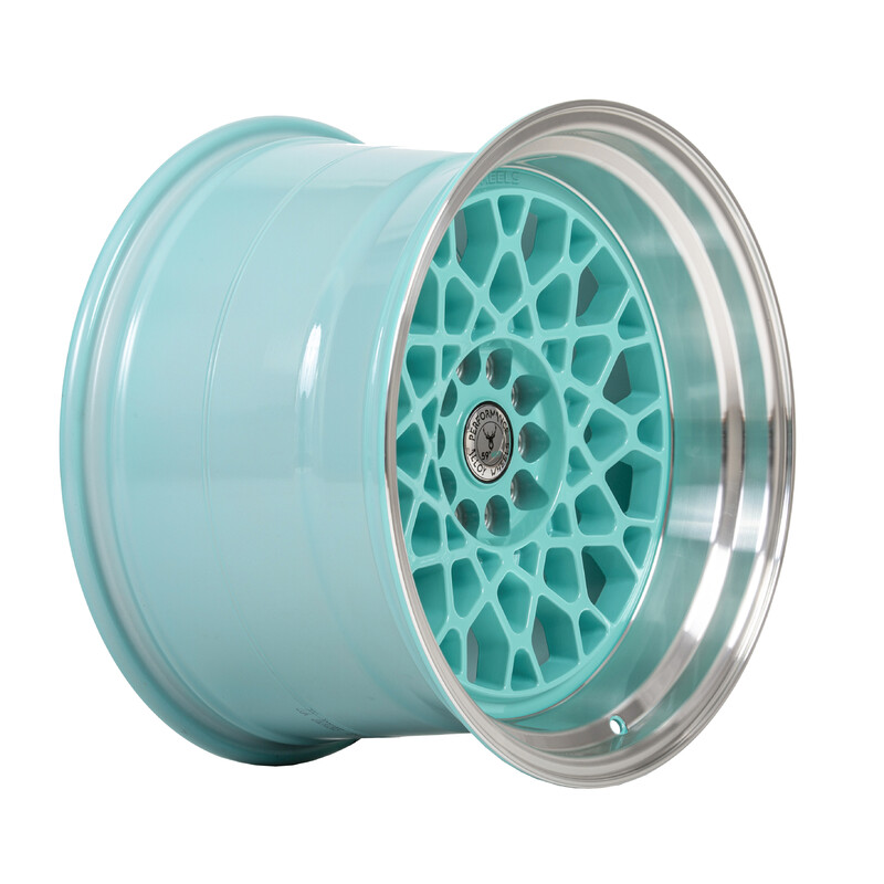 59°North D-008 18x11" 5x114.3/120 ET8, Turquoise
