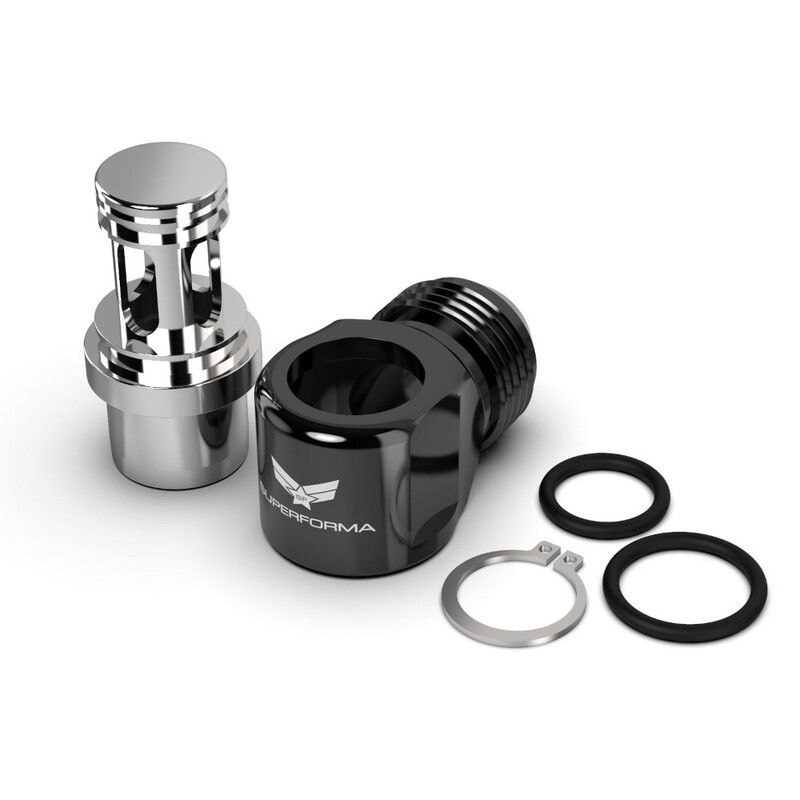 Raccord Dash 10 Coudé pour Cache-Culbuteurs - Nissan RB25DET, CA18DET, SR20DET