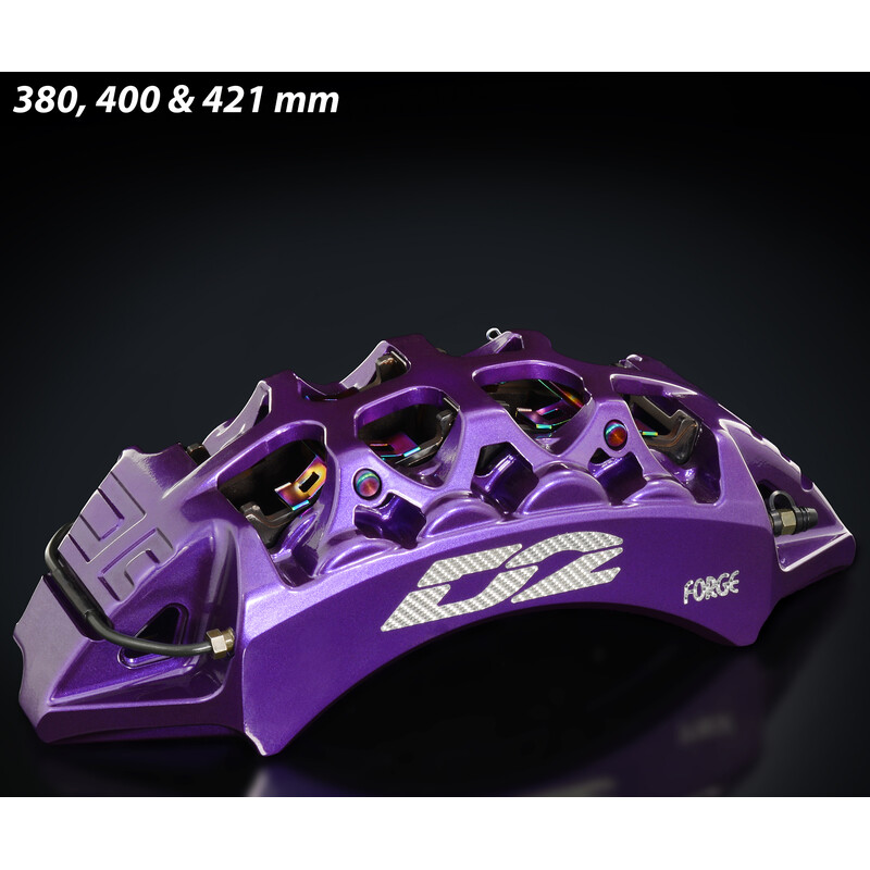 Kit Gros Freins Avant D2 Racing : 4 à 8 Pistons, 286 à 444 mm