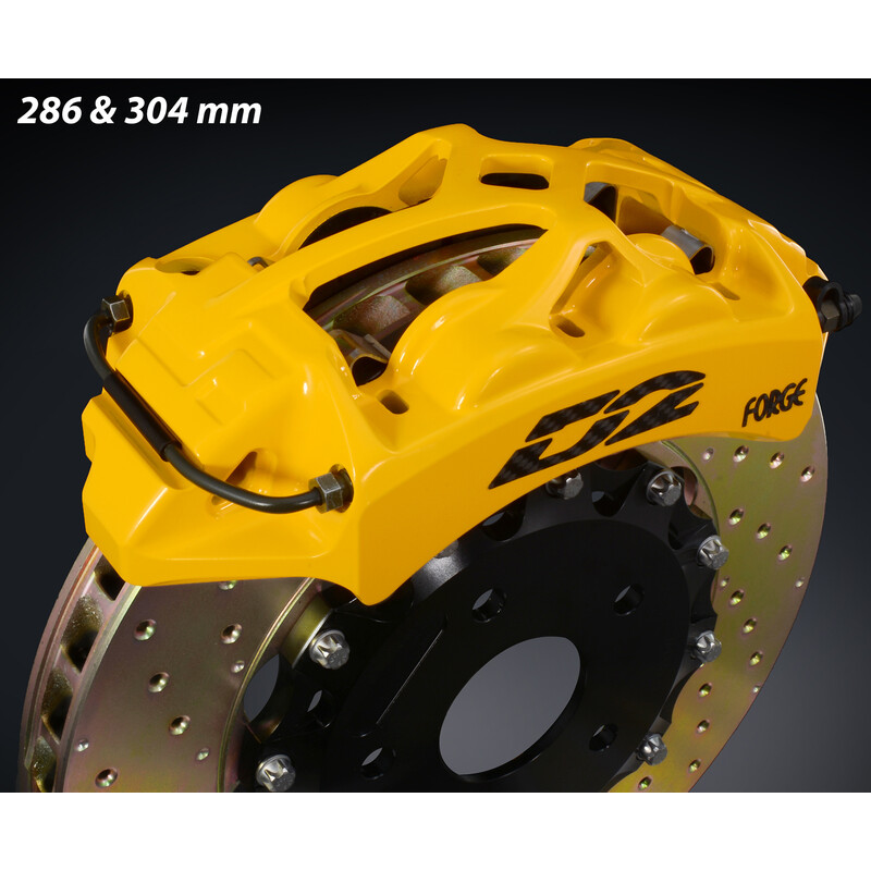 Kit Gros Freins Avant D2 Racing : 4 à 8 Pistons, 286 à 444 mm