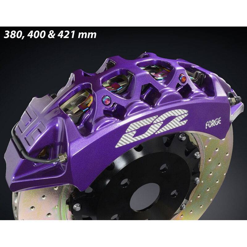 Kit Gros Freins Avant D2 Racing : 4 à 8 Pistons, 286 à 444 mm