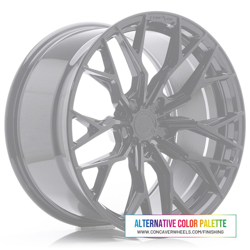 Concaver CVR1 23x10" (5 trous - sur mesure) ET20-64, Couleur Personnalisée
