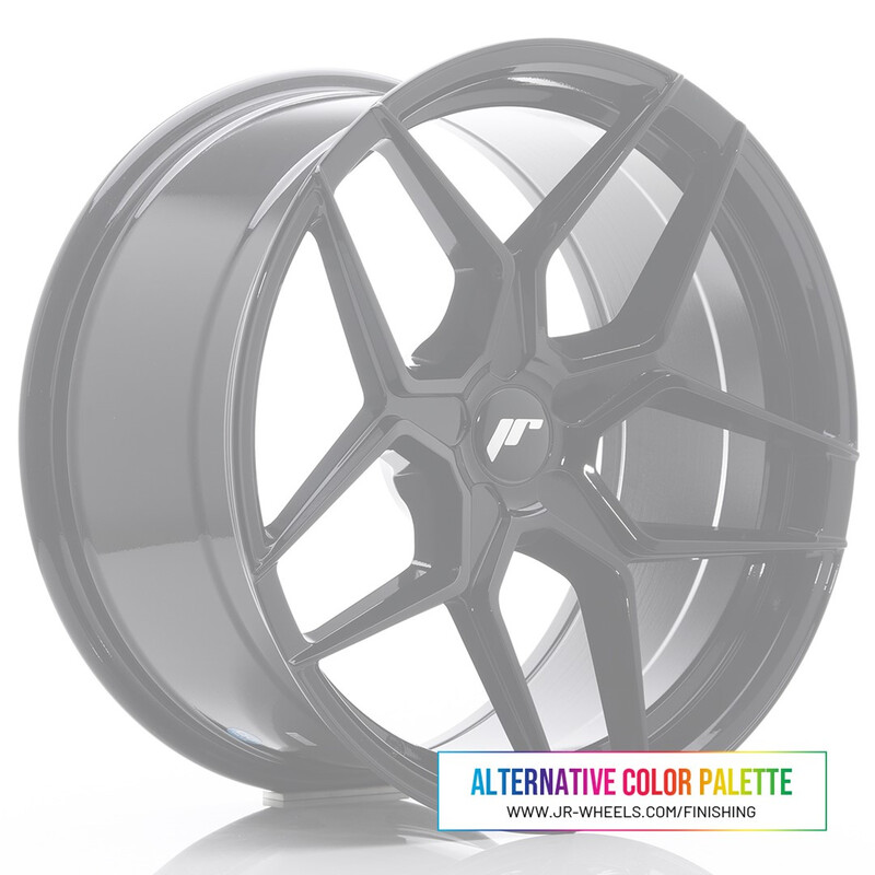 Japan Racing JR-34 Extreme Concave 19x9.5" (5 trous - sur mesure) ET20-40, Couleur Personnalisée
