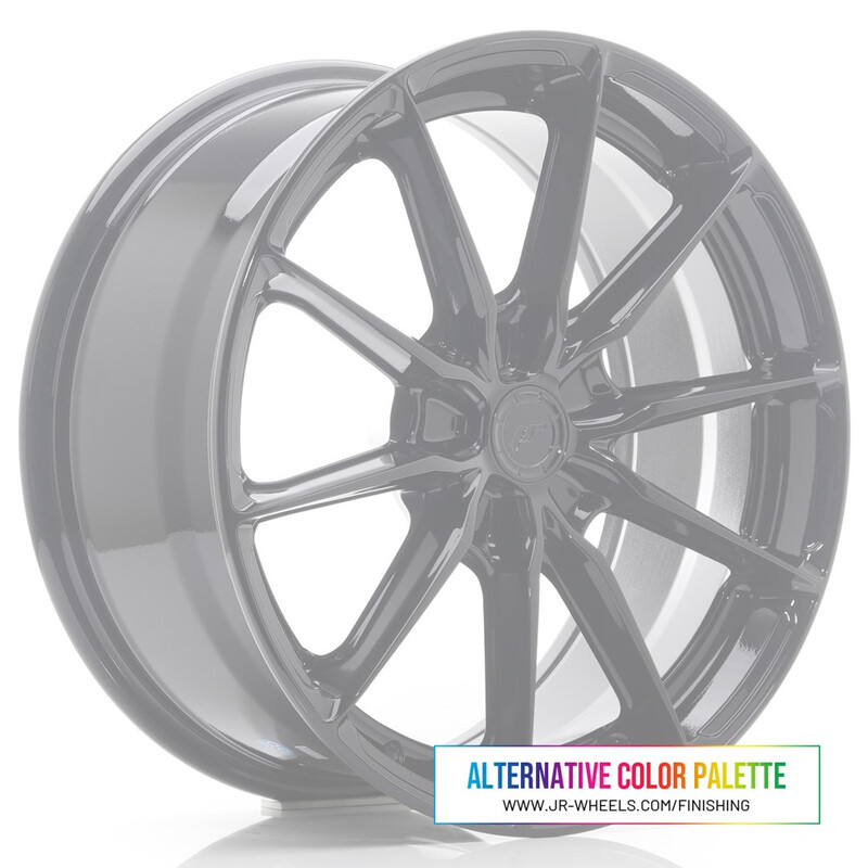 Japan Racing JR-37 18x8" (5 trous - sur mesure) ET20-45, Couleur Personnalisée