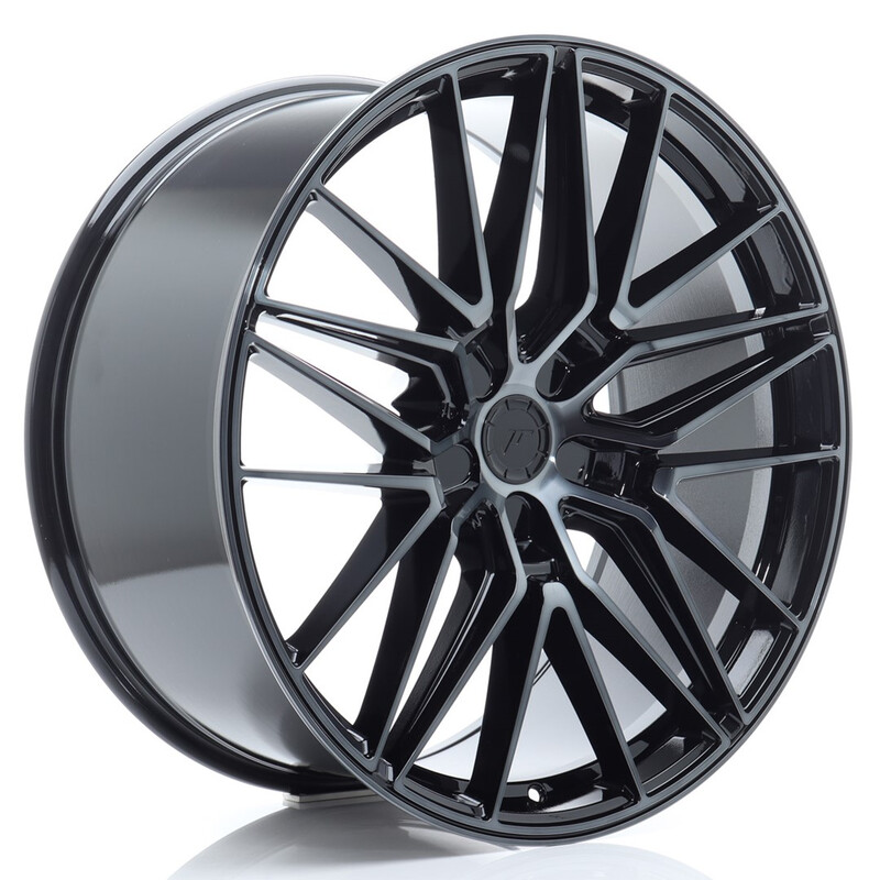 Japan Racing JR-38 22x9.5" (5 trous - sur mesure) ET0-35, Noir Mat & Brillant