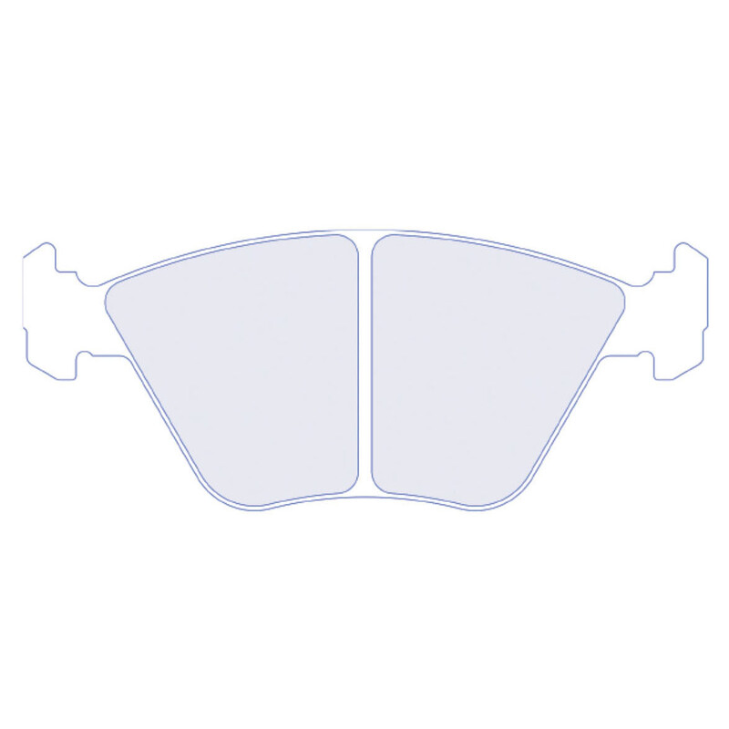 Plaquettes de Freins Avant CL Brakes RC5+ pour BMW M5 E34