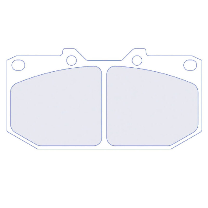 Plaquettes de Freins Avant CL Brakes RC8 pour Nissan Skyline GT-R R32