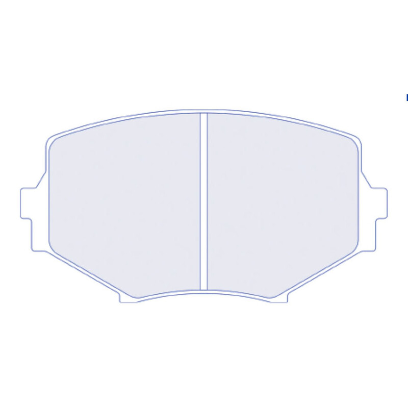 Plaquettes de Freins Avant CL Brakes RC6 pour Mazda MX-5 NC FL