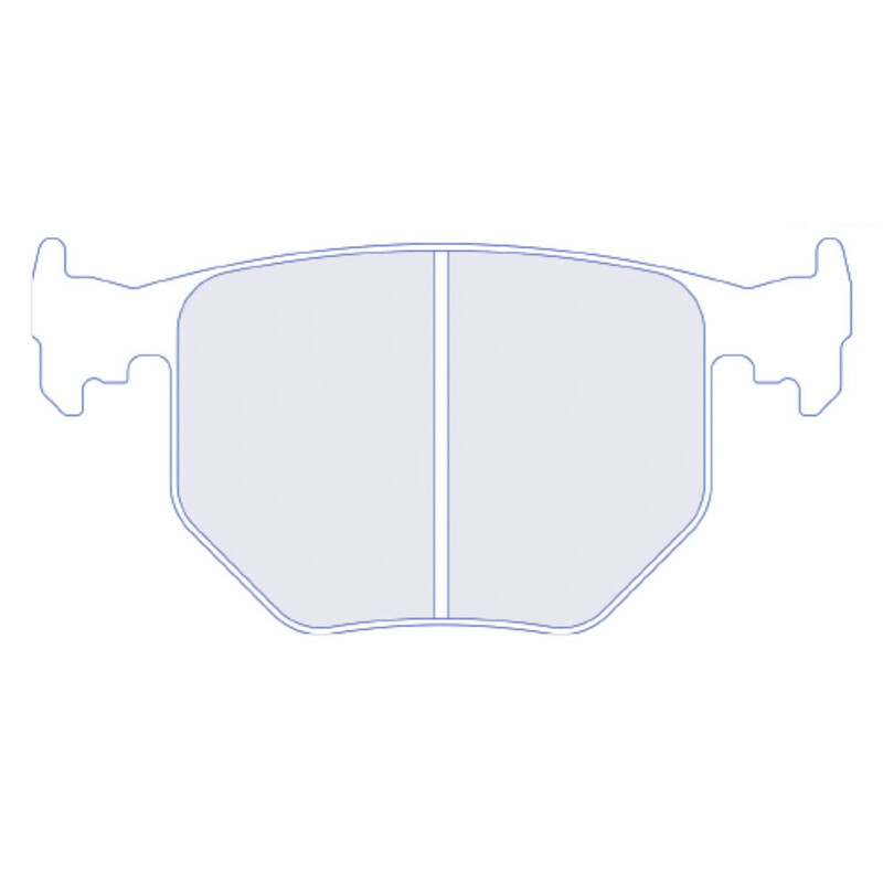 Plaquettes\u0020de\u0020Freins\u0020Arriere\u0020CL\u0020Brakes\u0020RC5\u002B\u0020pour\u0020BMW\u0020M5\u0020E39