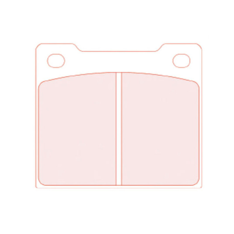 Plaquettes\u0020de\u0020Freins\u0020Arriere\u0020CL\u0020Brakes\u0020RC8\u0020pour\u0020Renault\u0020Clio\u0020I\u0020Kit\u0020Car