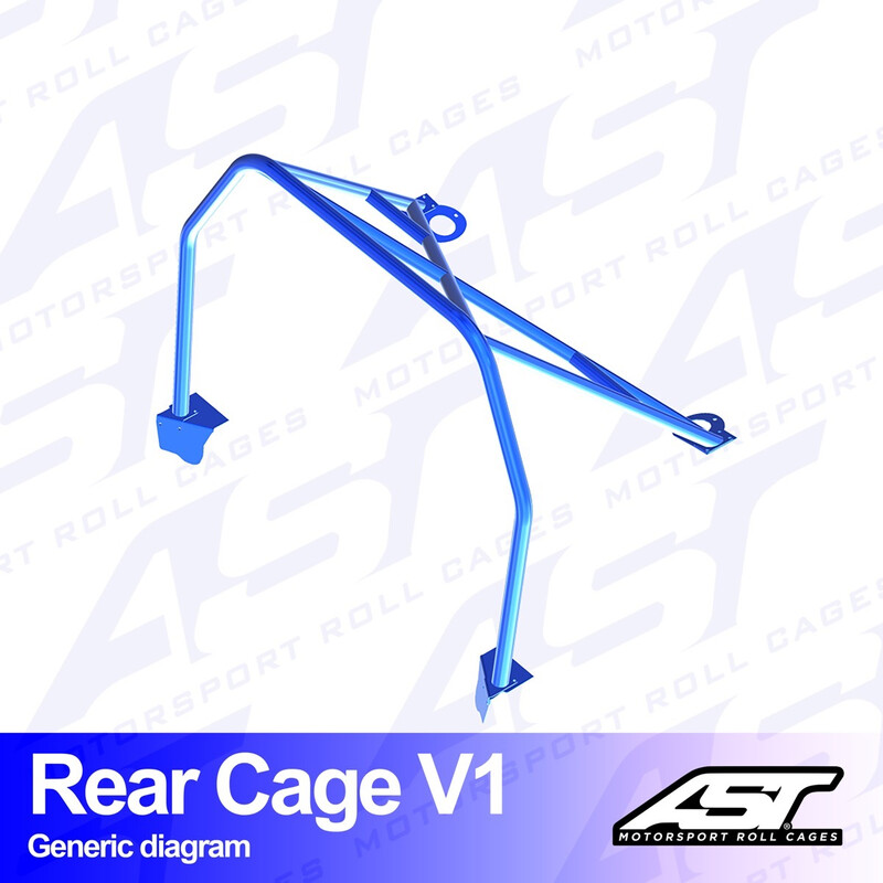 Demi-Arceau à Boulonner AST Rollcages V1 pour BMW E36 Coupé