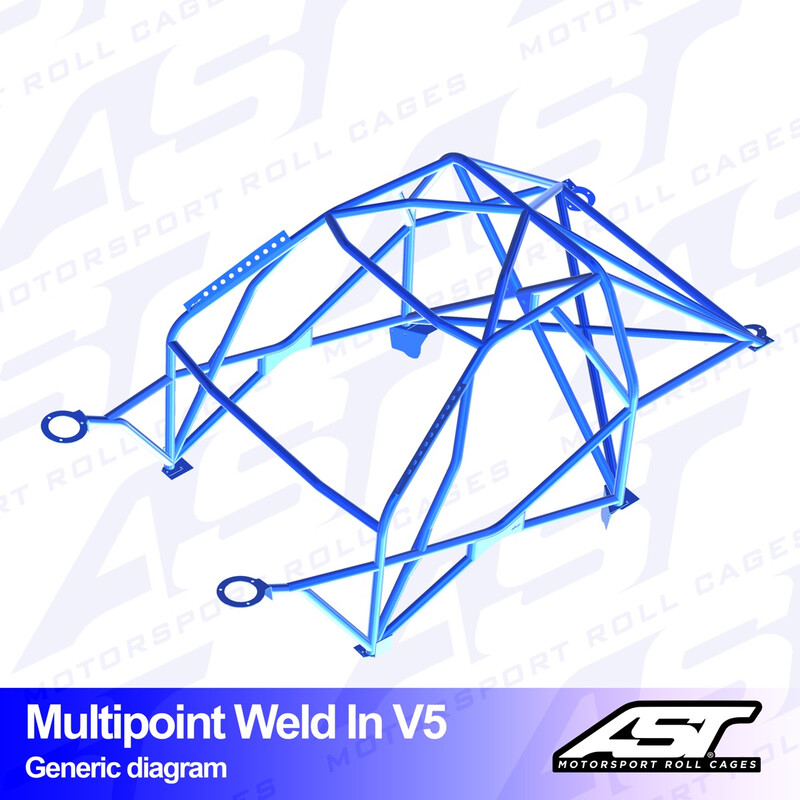 Arceau 10 Points à Souder AST Rollcages V5 pour Scion FR-S