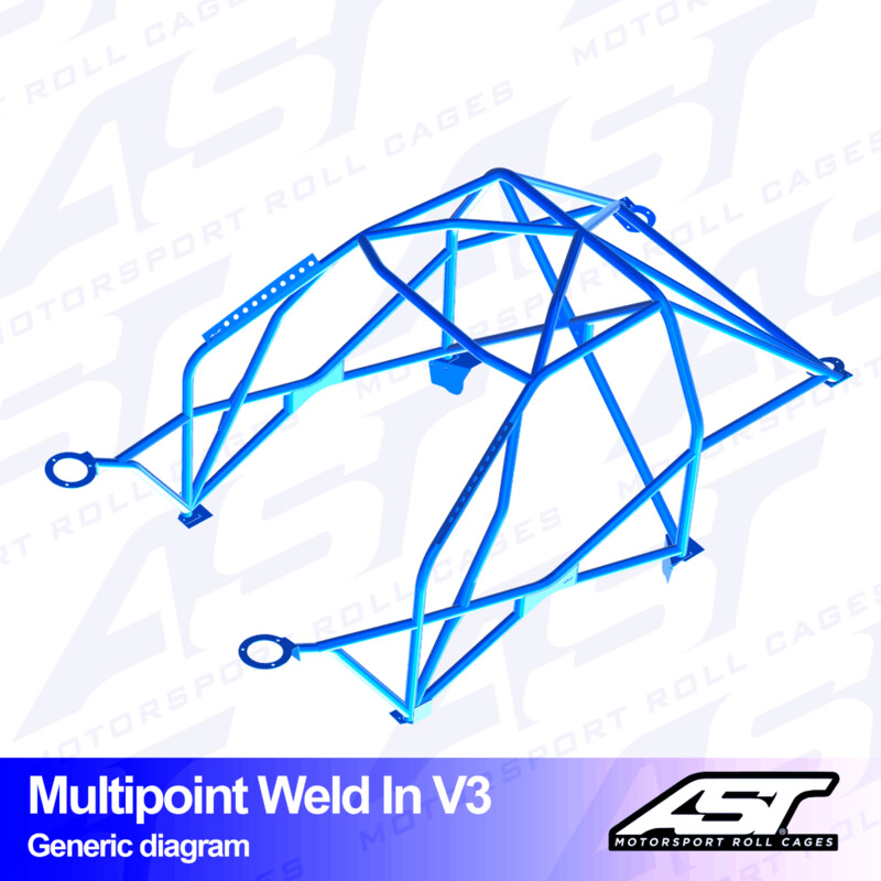 Arceau 10 Points à Souder AST Rollcages V3 pour BMW Série 3 E91 (Touring) - FIA