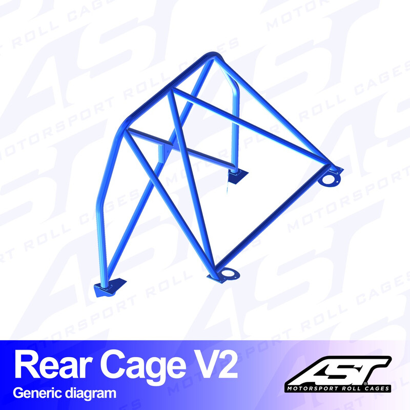 Demi-Arceau à Boulonner AST Rollcages V2 pour Mazda MX-5 NB