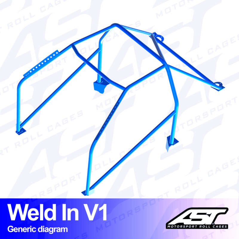 Arceau 8 Points à Souder AST Rollcages V1 pour Mini Cooper R53 - FIA