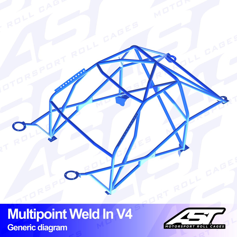 Arceau 10 Points à Souder AST Rollcages V4 pour Mazda MX-5 ND