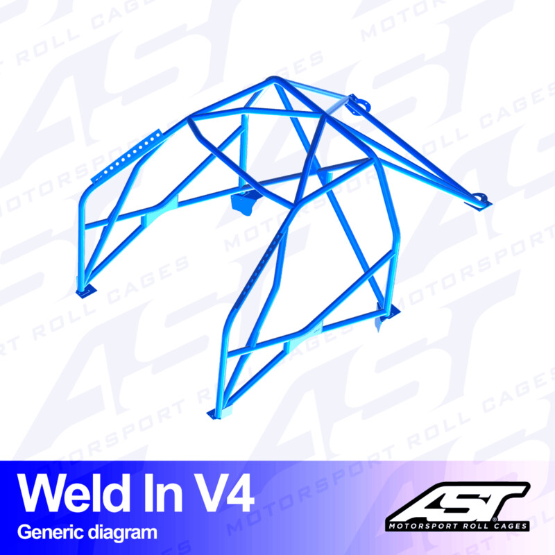 Arceau 8 Points à Souder AST Rollcages V4 pour BMW Série 3 E91 (Touring) - FIA