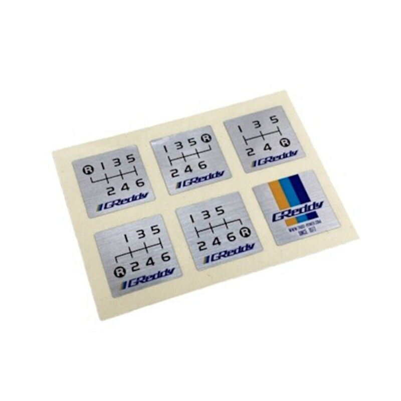Lot de Stickers pour Pommeau GReddy