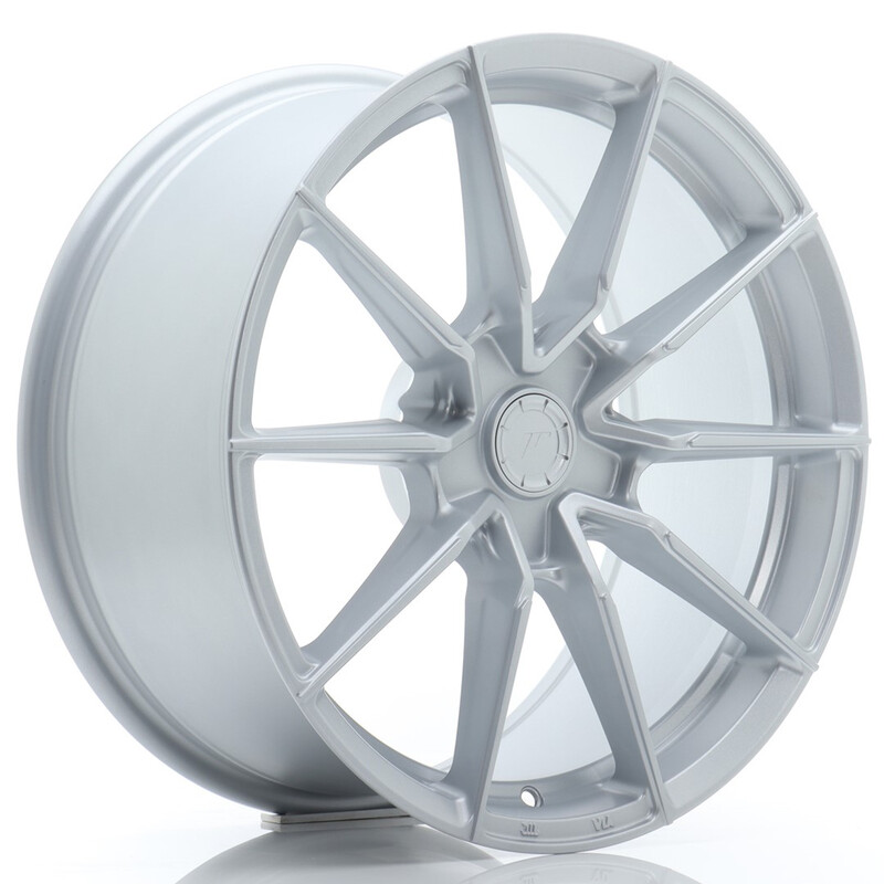 Japan Racing SL-02 Super Light 18x9" (5 trous - sur mesure) ET20-51, Gris Argenté / Poli