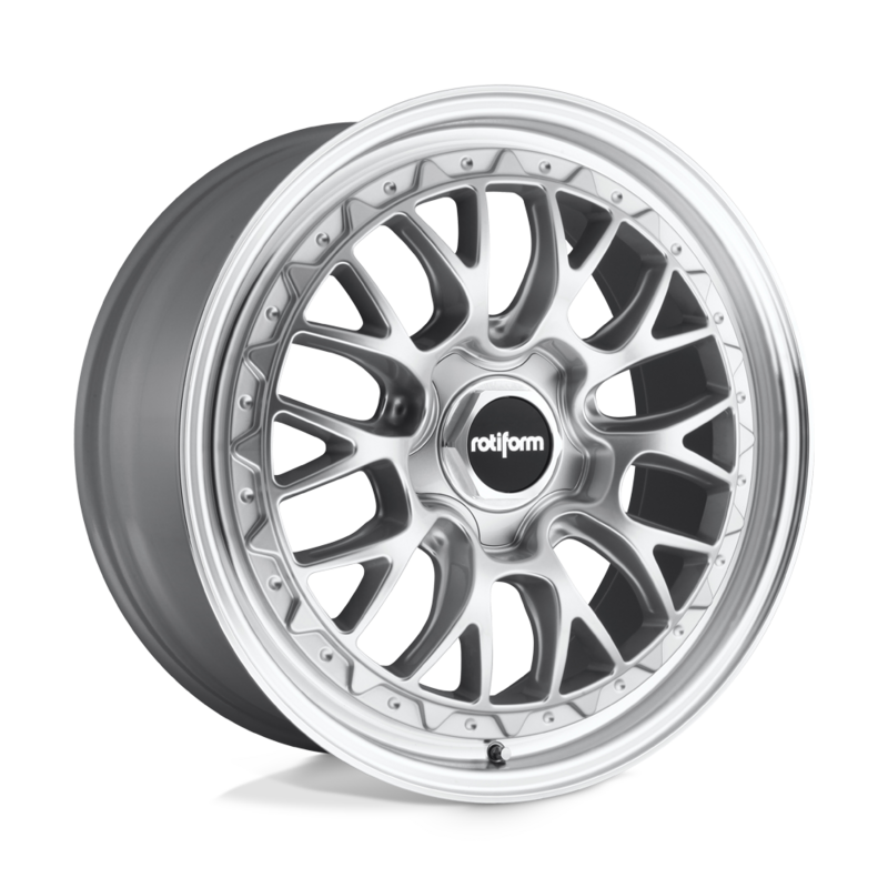 Rotiform R155 LSR 19x8.5" 5x112 ET35, Gris Argenté Poli