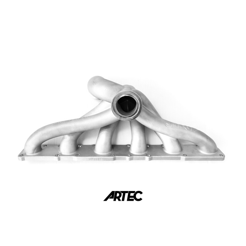Collecteur d'Echappement Artec V-Band Reverse Rotation pour Nissan RB20/25/26