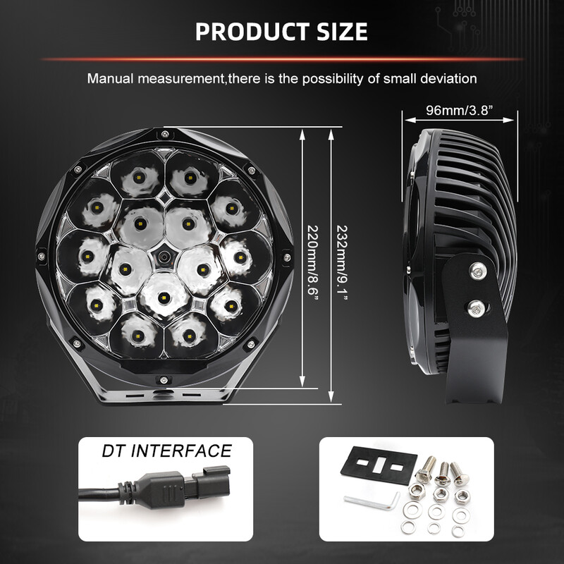 Projecteurs\u0020LED\u0020Longue\u0020Port\u00E9e\u0020150W\u0020\u00D88.5\u0022\u0020\u0028la\u0020paire\u0029