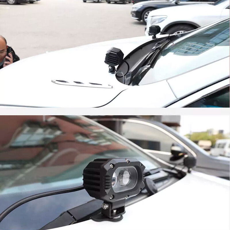 Supports\u0020de\u0020LED\u0020Universels\u0020pour\u0020Capot\u0020\u0028la\u0020paire\u0029