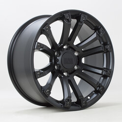 Rota Maverick 18x9" 6x139.7 ET15, Noir Satiné