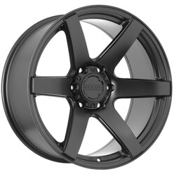 Rota Delta 20x9" 6x139.7 ET10, Noir Satiné