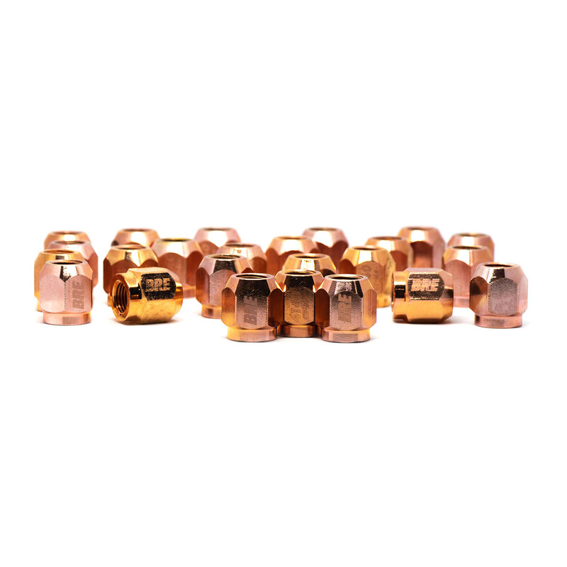 Pack de 20 Ecrous SpeedSocket Cuivrés - M12x1.50