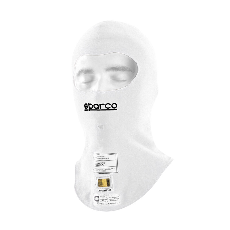 Cagoule\u0020Sparco\u0020X\u002DCool\u0020RW\u002D11\u0020Evo\u0020\u002D\u0020Blanche\u0020\u0028FIA\u0029