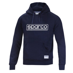 Sweat à Capuche Sparco Frame Bleu Marine