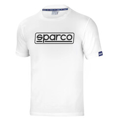 T-Shirt Sparco Frame Blanc