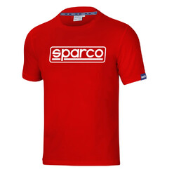 T-Shirt Sparco Frame Rouge