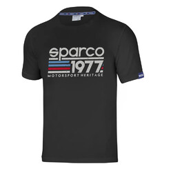 T-Shirt Sparco 1977 Noir