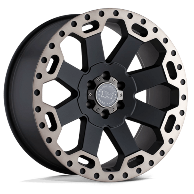 Black Rhino Warlord 18x8 6x139.7 ET35, Noir Mat