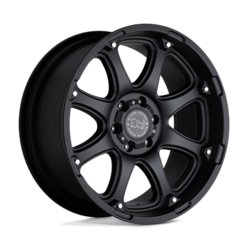 Black Rhino Glamis 18x9 8x165.1 ET12, Noir Mat